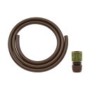 カクダイ GAONA ホーセンド付き散水ホース 2m ブラウン GA-QD032 1本 【×3セット】 【お徳用 まとめ買い お買い得 業務用 割引 セット販売...