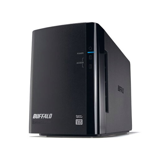 バッファロー ドライブステーションミラーリング機能搭載 外付けHDD USB3.0用 2ドライブ 8TB HD-WL8TU3 / R1J 1台 バッファロー ドライブステーションミラーリング機能搭載 外付けHDD USB3.0用 2ドライブ 8TB HD-WL8TU3 / R1J 1台