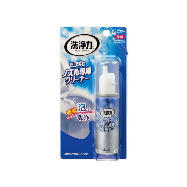 エステー 洗浄力 モコ泡わノズル専用クリーナー 40mL 【×10セット】 【お徳用 まとめ買い お買い得 業務用 割引 セット販売】 （掃除 トイレ用品 トイレ用洗剤 トイレ トイレ清掃）
