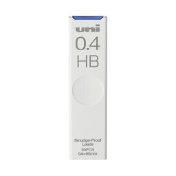 【セット販売】 三菱鉛筆 シャープ替芯 ユニ 0.4mm HB ULS0430HB 1個(30本) 【×20セット】