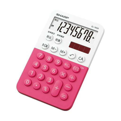SHARP シャープ カラー・デザイン電卓 8桁ミニミニナイスサイズ ピンク系 EL-760R-PX 1台 【×10セット】 【お徳用 まとめ買い お買い得 業務用 割引 セット販売】 日用品雑貨・文房具・手芸 文房具・事務用品 文具 オフィス用品 文房具 事務用品 電卓 SHARP シャープ カラー・デザイン電卓 8桁ミニミニナイスサイズ ピンク系 EL-760R-PX 1台 【×10セット】 【お徳用 まとめ買い お買い得 業務用 割引 セット販売】 日用品雑貨・文房具・手芸 文房具・事務用品 文具 オフィス用品 文房具 事務用品 電卓