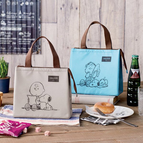 スヌーピー　スクエア保冷温バッグ 保冷バック　スヌーピーメイト※普通郵便で配送予定（宅急便配送を希望の場合はプラス送料500円）