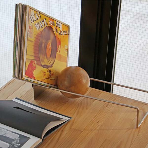 Slope Book End “Silver” スロープブックエンド