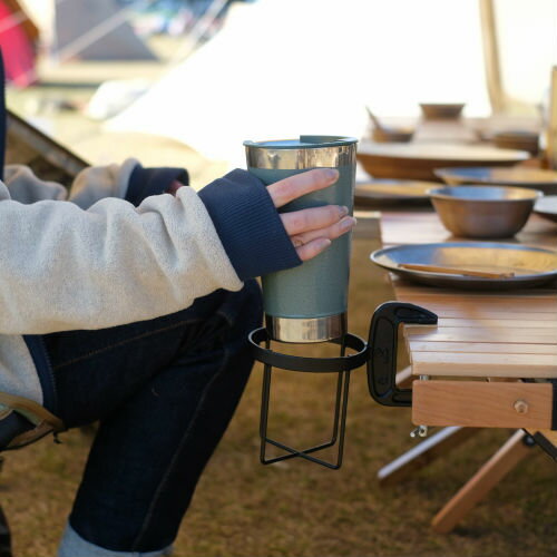 BOTTLE CLAMPER M/ボトルクランパーM 【ドリンクホルダー クランプ アウトドア おしゃれ 便利 プレゼント】