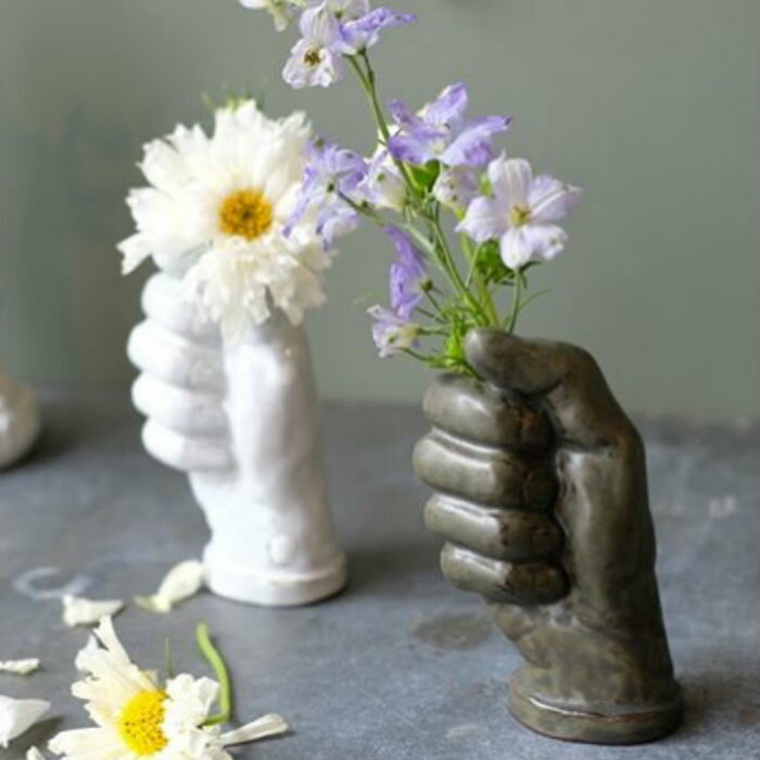 AS POTTERY/HAND/アズポタリー【一輪挿し 花瓶 フラワーベース 陶器 