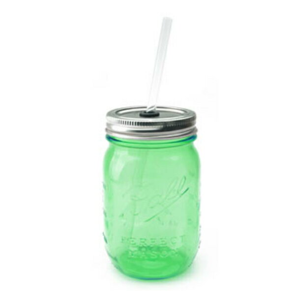 レッドネックシッパー Rednek Sippers Green/ レッドネック シッパー グリーン【ball mason jar ボール メイソン ジャー コップ　グラス　ガラス　タンブラー　カフェ　アメリカ】