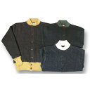 全国どこでも 送料無料 !新作!【 CUSHMAN 】【クッシュマン 】(インナーワッフル)カラー杢ボタンスウェットブルゾン メンズ&レディース 26137