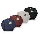 全国どこでも 送料無料 !!秋冬新作!!【CUSHMAN】スウェットブルゾン【クッシュマン】メンズ&レディース コットン100% アメカジ 26332