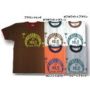 全国どこでも 送料無料 ！春夏新作！リンガーTee　 FIRST−TRUST　メンズ＆レディース　半袖Tシャツ　綿100％　アメカジ 26051