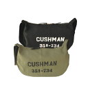 全国どこでも 送料無料 ！！新作！！【 CUSHMAN 】キャンバスメッセンジャーバッグ コットン100％【クッシュマン】メンズ レディース バッグ アメカジ