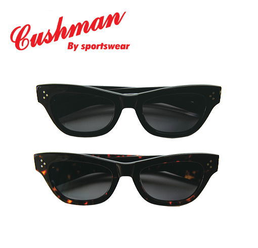 全国どこでも 送料無料 ！！新作！！【CUSHMAN 】POLARIZED SUNGLASSES【 クッシュマン 】メンズ＆レディース サングラス ウェリントン MADE IN SABAE 29335