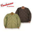 全国どこでも 送料無料 ！新作！！【CUSHMAN】C/N CLOTH SKYLINER MODEL【クッシュマン】ダウンジャケット メンズ＆レディース コットン60％ ナイロン40％ / ダウン80％ フェザー20％ アメカジ 21382