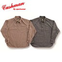 スウェットに定評のある 知る人ぞ知るビンテージウェアの復刻ブランド クッシュマン (CUSHMAN)より・・・ MIX　CHAMBRAY　PULL　OVER　WORK　SHIRTSです。 ソーイング釦仕様のプルオーバータイプで、 チンストライプの付いた襟の WORK　SHIRTSです。 クラシカルなディテールに良くマッチした 杢シャンブレー生地を使用しています。 左胸のみにホームベース型のポケットが付いた シンプルなプルオーバーワークシャツです。 ●ワンウォッシュ ●素材：コットン100％ ●日本製 【サイズ】着丈/身幅/肩幅/袖丈/ 【M】 68/54/45.5/58.5 【L】 70.5/57.5/48.5/59.5 単位：cm ※多少の誤差はございますので、ご了承ください。 ※商品の色は、ディスプレイの種類や状態などで、実際の色と 異なる場合があります。 ※メーカーと在庫を共有している為、商品の発送までにお時間を 頂く場合がございます。また他サイトでも販売しておりますので、 商品の売り違いが発生した際は、キャンセルをさせていただく場合も ございますのでご了承ください。