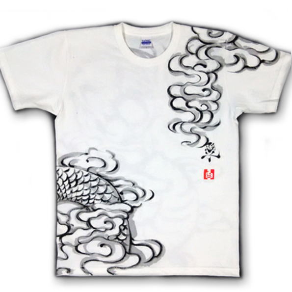 完全受注生産手描きTシャツ半袖長袖...