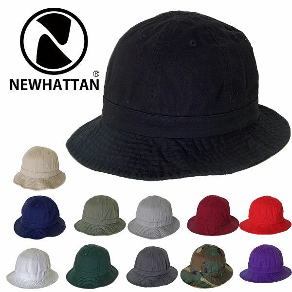 ニューハッタン テニスハット NEWHATTAN TENNIS HATS METRO HAT メトロハット 帽子 サファリハット メンズ レディース 大きいサイズ