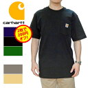 【更に2枚で200円オフクーポン】CARHARTT カーハートK87 ポケットtシャツ ビッグシルエット ビッグtシャツ ポケt