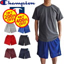 【2点で200円 4点で400円OFFクーポン】 チャンピオン ハーフパンツ メッシュショーツ CHAMPION ナイロン ショートパンツ バスケショーツ ジムショーツ バスケットパンツ バスケットボールパンツ バスパン