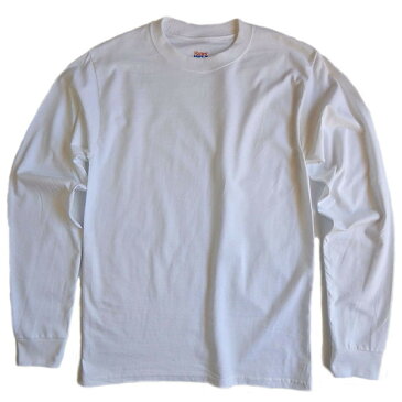 【期間限定、2枚で200円オフクーポン】 HANES BEEFY LONG T-SHIRT 100% Cotton ヘインズ ビーフィー ロングTシャツ 100％コットン 無地 メンズ 長袖 ロンt ロングスリーブ tシャツロンティー ロングTシャツ ロンT アメリカ企画 T SHIRT