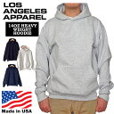 ロサンゼルスアパレル LOS ANGELES APPAREL HF09 パーカー 14オンス ヘビーウェイト スウェット プルオーバー MADE IN USA アメリカ製 ロスアンゼルスアパレル