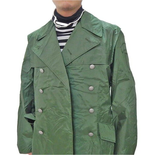 ミリタリー レインコート 軍物 サープラス ダークグリーン DARK GREEN ミリタリー レインコート 軍物 サープラス ダークグリーン DARK GREEN