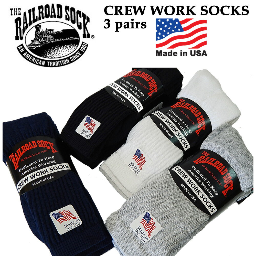 RAILROADSOCK쥤ɥå롼å3­å3PꥫMADEINUSA쥤ɥåSOCKS