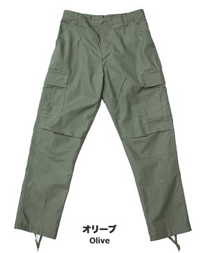ロスコ リップストップ カーゴパンツ ROTHCO RIPSTOP BDU PANT 100%コットン 米軍 軍パン コンバットパンツ