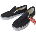VANS スリッポン ブラック 黒(4)