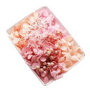ハーバリウム花材 コットンピンク花材セット 1ケース プリザーブドフラワー&ドライフラワーミックス