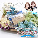 【メール便送料無料】enさんchiiさんのお花の福袋 ナチュラルブルー /アロマワックスサシェ キット/ボタニカルサシェ/ハーバリウム 花材/プチギフト/ハンド...