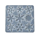 レジン シリコン型 9種作れる雪の結晶モールド