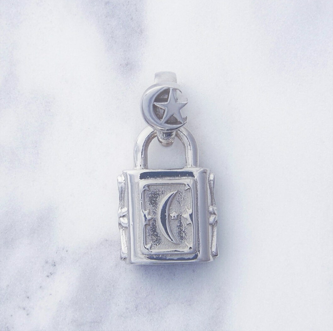 【Crescent Luna(クレセントルナ)】CANDADO※チェーン別売り※(ネックレストップ ペンダント Silver925 錠前 アクセサリー ギフト ...