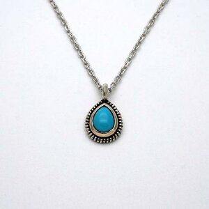 【mouchu(マウチュ)】Ocean Necklace(ネックレス ターコイズ Silver925 燻し加工 アクセサリー ギフト プレゼント)