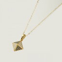 【mouchu(マウチュ)】Studs Necklace Gold(ネックレス Silver925 キュービックジルコニア アクセサリー ギフト プレゼント)