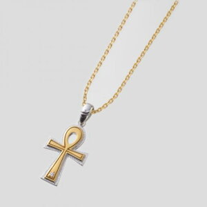 【mouchu(マウチュ)】Ankh Necklace(ネックレス Silver925 キュービックジルコニア アンククロス アクセサリー ギフト プレゼント)