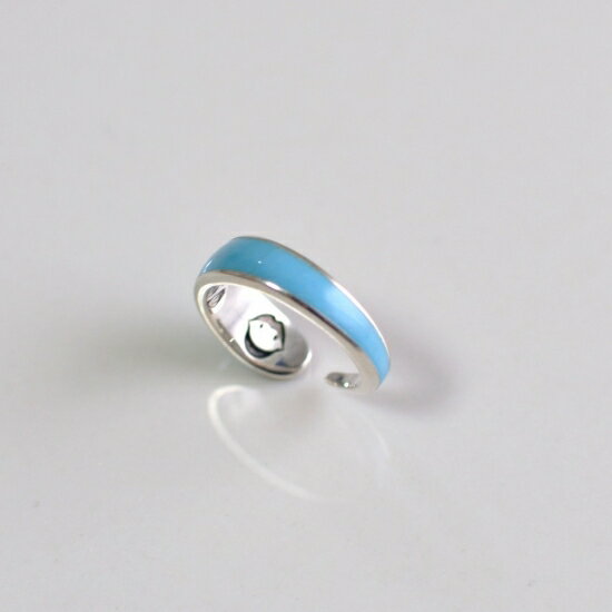 mouchu(ޥ)Ocean Ring(  Silver925 ֥롼顼쥸 ꡼ ե ץ쥼)