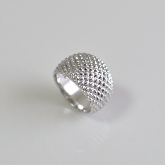 Hedgehog Ring(リング 指輪 Silver925 幅太め アクセサリー ギフト プレゼント)