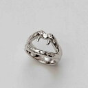 【mouchu(マウチュ)】Fang Ring Silver(リング 指輪 Silver925 リップモチーフ 唇デザイン 幅太め アクセサリー ギフト プレゼント)