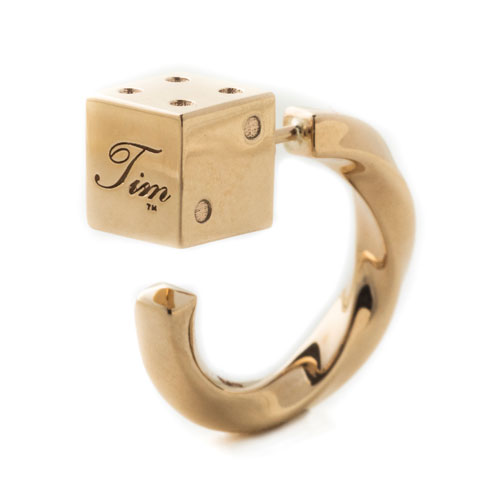 ※受注/キャンセル不可※【Timvales(ティンバレス)】TVE003 K10(片耳用/1個 ピアス K10 10金 アクセサリー ギフト プレゼント)