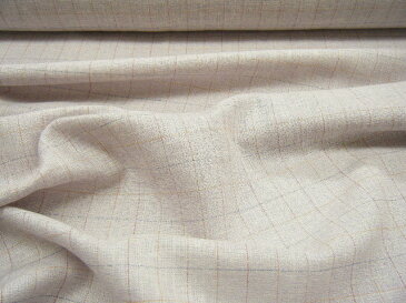 【 1m価格 】イタリー製 FERLA(フルラ) レトロ 格子柄 シルクツイード 生地♪ ペールライラックmix ♪≪ 薄紫色 青 オレンジ 赤 ≫イタリア≪ インポート 輸入 舶来 ≫ 【 1m 2,000円】【 メール便1mまでOK 】 s1ke820A