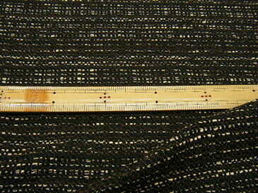 ◆ 高級有名ブランド使用生地 ◆150cm巾♪【 2.2m着分で 6,800円 】★限定品★ ウール混 ファンシーラメ ツイード生地 ♪ こげ茶系 ♪≪ 日本製 国産 激安 生地 服地 布地 布 ≫【 宅配便のみです(メール便不可) 】 s6ke038 bK