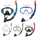 【IKARI/イカリ】SM-120 スノーケルマスクセット レギュラー 12歳~大人用 シュノーケリング セット おとな