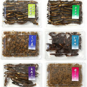 【産地直送】湖魚 6パック詰め合わせ　甘露煮　佃煮　鮎　あゆ　もろこ　滋賀県特産品　送料無料