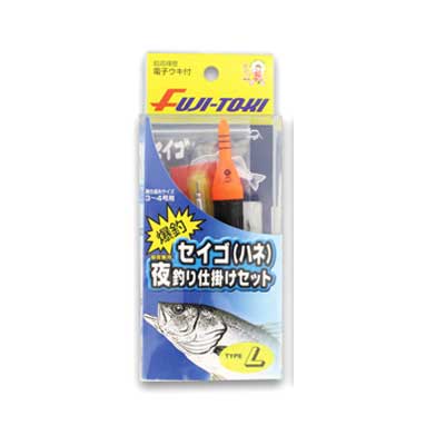 【FUJI-TOKI/冨士灯器】爆釣!セイゴ(ハネ)夜釣り仕掛けセット TYPE L 421081 FUJITOKI421081 仕掛けセット 仕掛 【FUJI-TOKI/冨士灯器】爆釣!セイゴ(ハネ)夜釣り仕掛けセット TYPE L 421081 FUJITOKI421081 仕掛けセット 仕掛