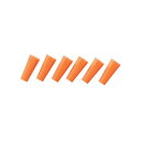 【KIZAKURA/キザクラ】スーパーVゴム Mサイズ オレンジ 6個入り 釣小物 仕掛けパーツ 023910(4)