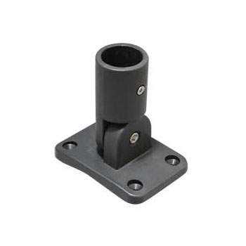 【BMO/ビーエムオー】デッキマウント エンドキャップ付き　32mmパイプ用　21024　BMO21024　デッキトップ・T-トップライト用　スペアパーツ　オプションパーツ