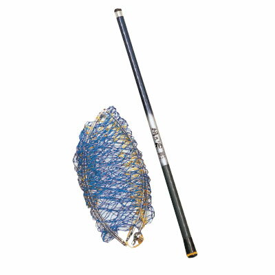 【SIYOUEI/昌栄】113 G2-1000四つ折36cmパイレン網 イカダ玉網セット 玉あみ 113009