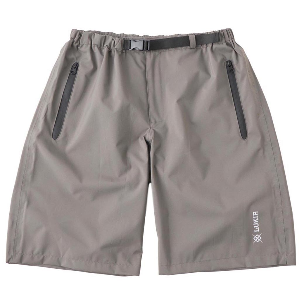 LWE103ルキア ストレッチハーフパンツ 釣りやアウトドア等に最適な 動きやすい透湿ストレッチ生地を採用した防水ハーフパンツ 素材：ポリエステル(裏面ポリウレタンラミネート) 耐水圧10000mm・透湿度5000g/m2 M:ウエスト約7...