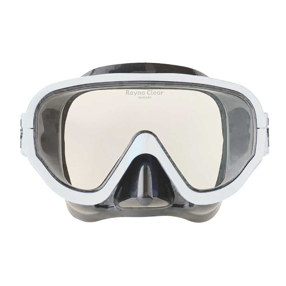 【IKARI/イカリ】AM-162 レイナクリアー シルバー (116257) シュノーケルマスク 大人用 マスクのみ