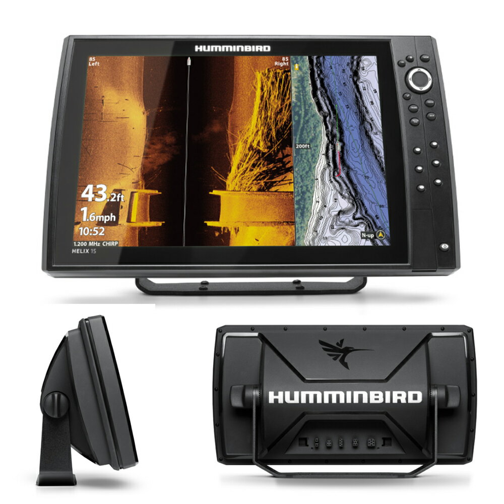 【HUMMINBIRD/ハミンバード】HELIX15 CHIRP MEGA SI＋ GPS G4N マップあり GPS魚探