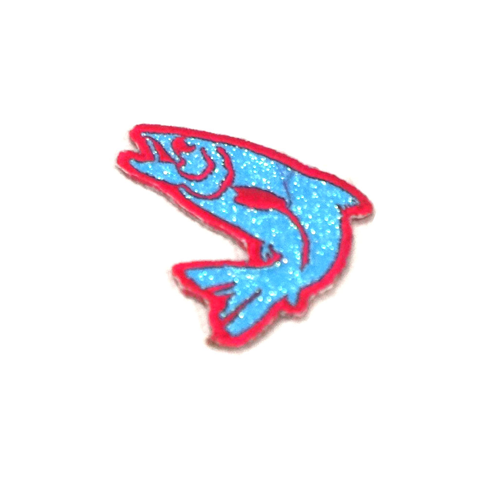 【MEIKOUSYA/明光社】 MJW-27 ジュエル ラメ ワッペンシール サクラマス (150545)